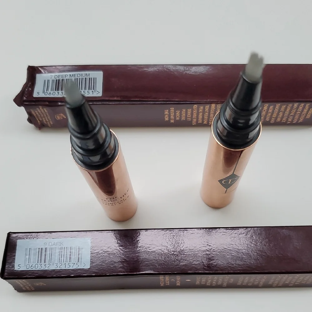 New Authentic Charlotte Tilbury The Retoucher Conceale& Treat Stick In 2 Shades